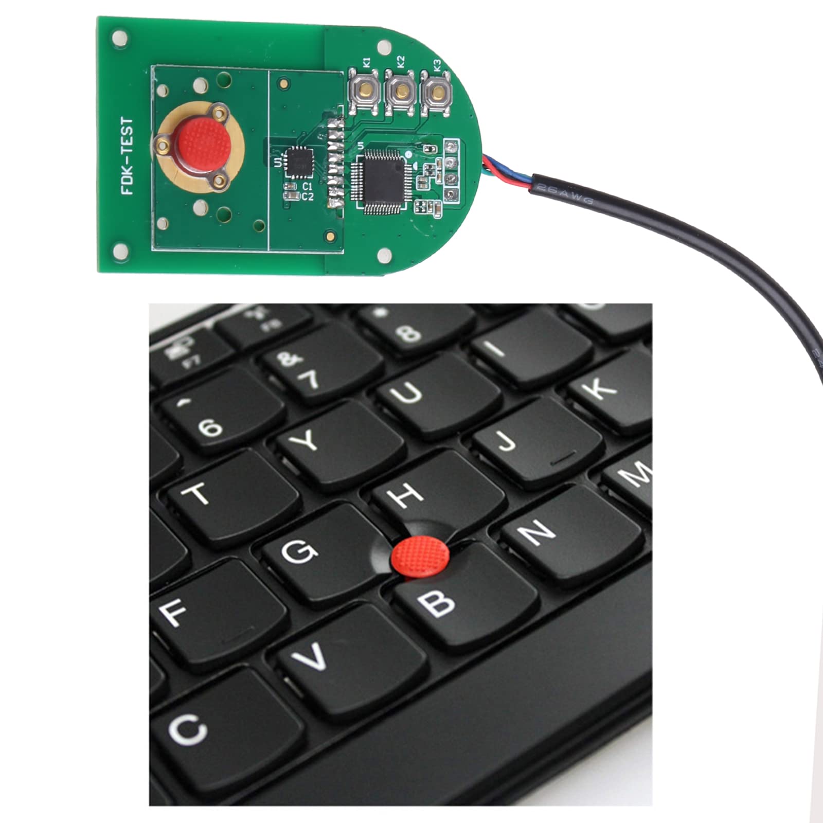 Amazon.co.jp: マウスポイントスティックトラックポイントコンピュータ