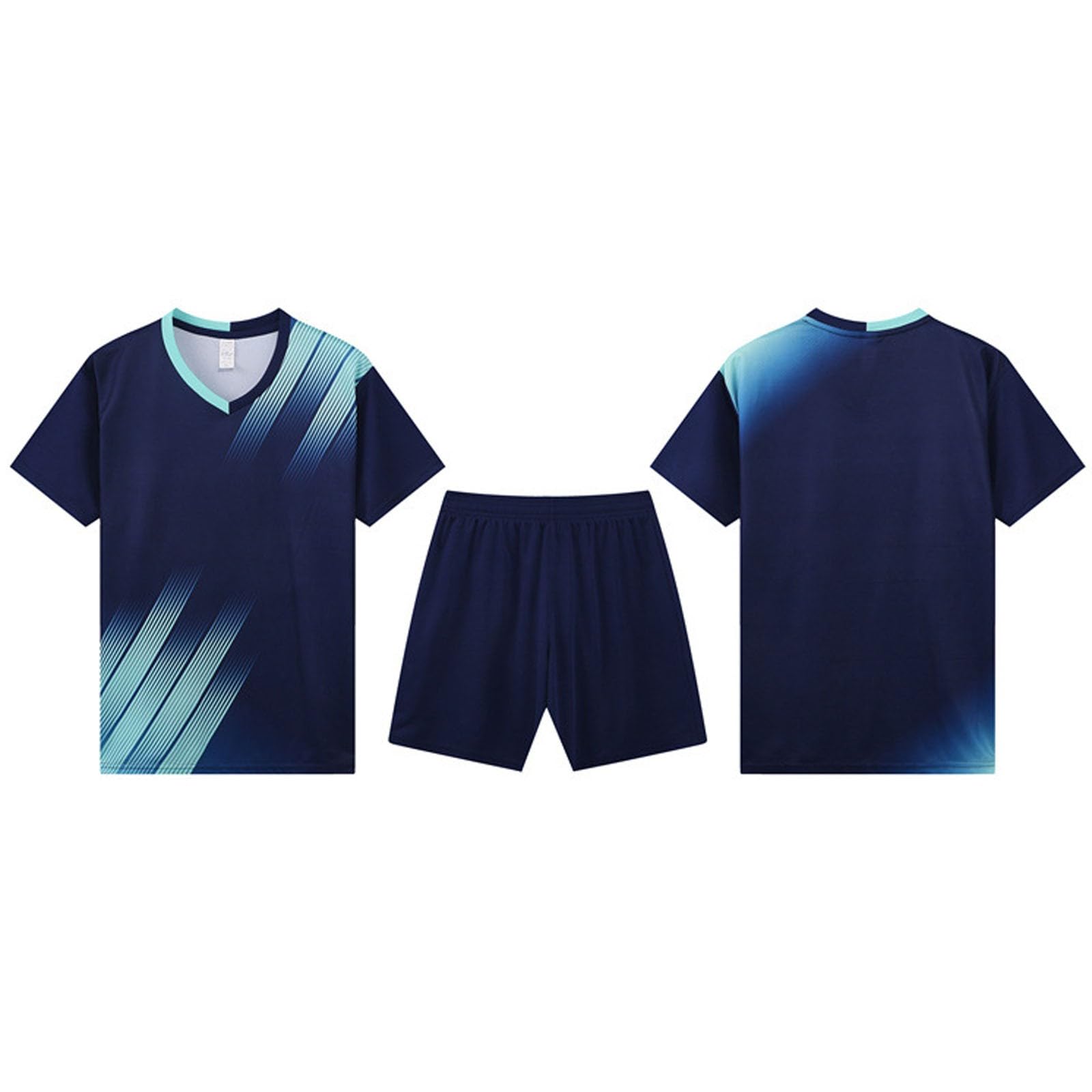 RRrongwn Maillot de football à manches courtes pour adultes et enfants avec nom numéro d'équipe et logo