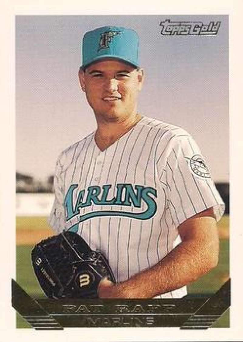 1993 Topps Gold Baseball #791 Pat Rapp Florida Marlins Official MLB Trading Card From The Topps Company
