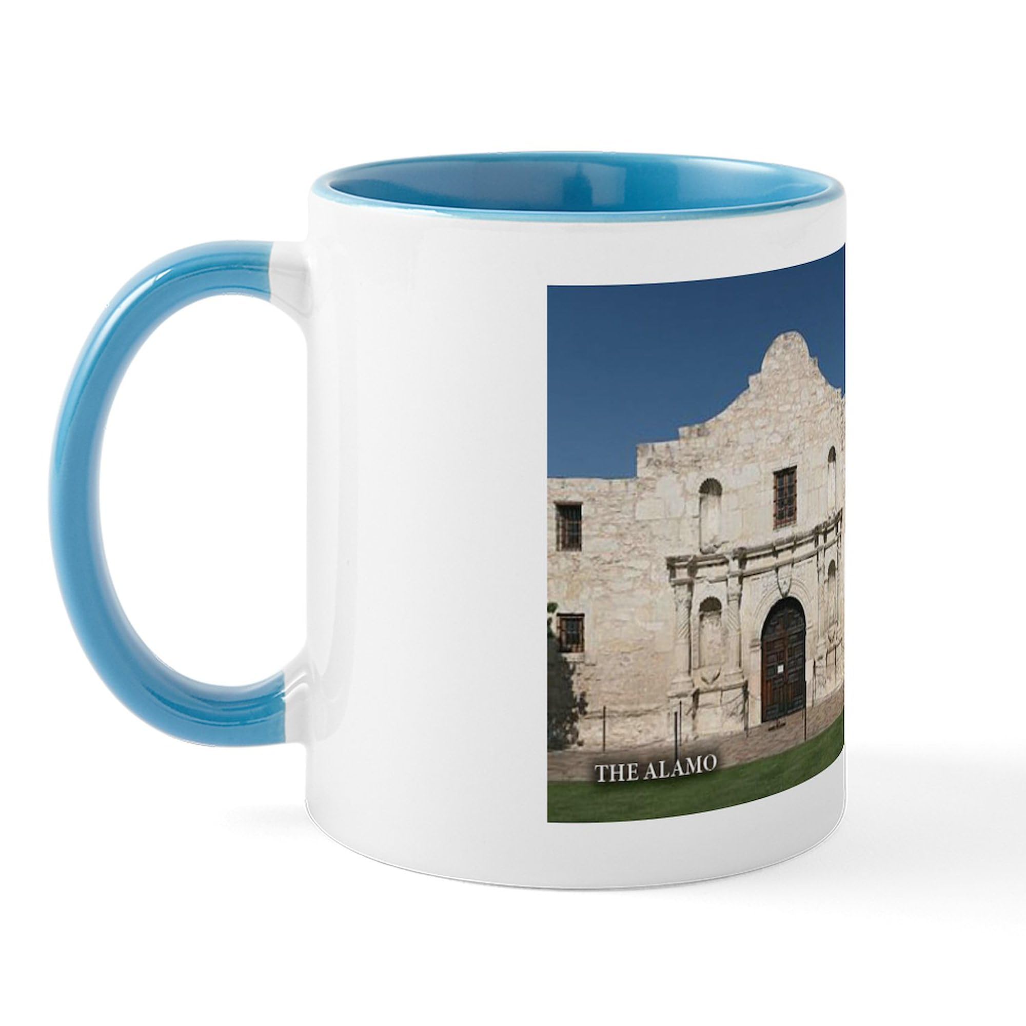 11 oz ceramic or porcelain coffee mug 11 oz. White Ceramic Mug [Black ORCA] main image 1