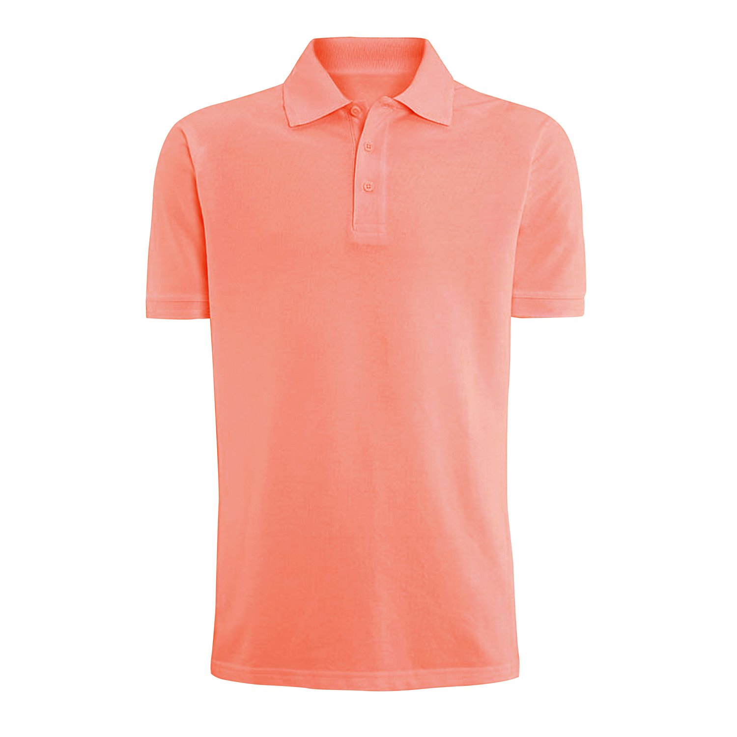 Men's Polo Golf Classic Sports Casual Cotton Short Sleeve Jersey Shirt S/M/L/XL - Picture 14 of 20