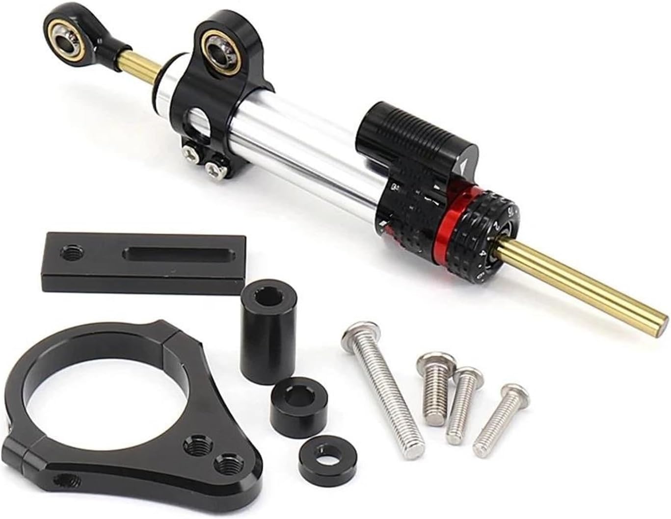 Motorcycle Bracket Adjustable Shock CNC Mount Kit For Street Triple 765RS 765 RS STREET TRIPLE 765S 765R 765 S R New Damper Stabilizer Steering Dampers Bracket(Type5)