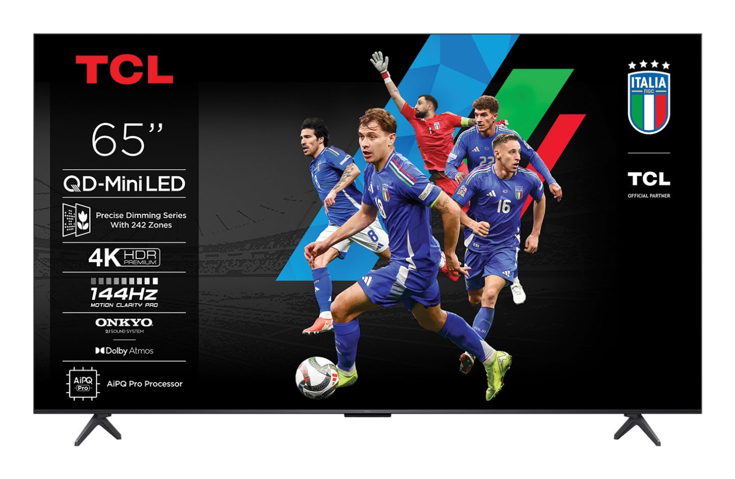 TCL C6K 65C6K Téléviseur 65" 4K Ultra HD Smart TV WiFi Métallique