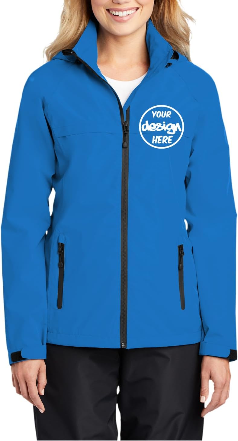 INK STITCH Women L333 Custom Embroidery Add Logo Texts All In One Waterproof Jackets