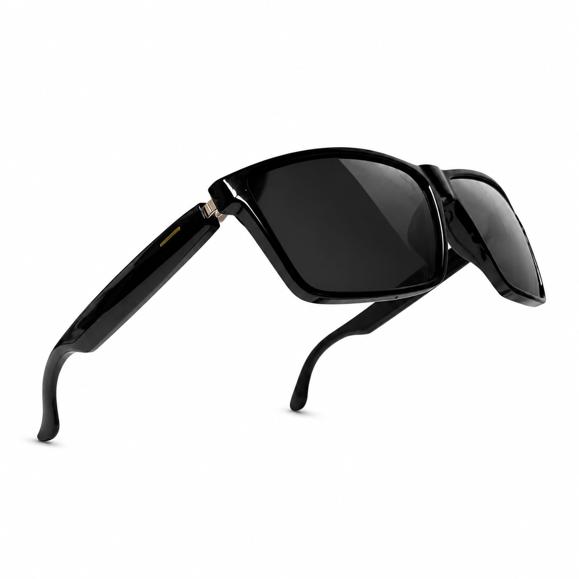 AI Smart Glasses with ChatGPT, Bluetooth Audio Sunglasses for Men&Women-XXL | AI Voice Assistant, Real-Time Translation, Music & Hands-Free Calling, Wearable Technology, Open-Ear Audio for Big Face-image-48