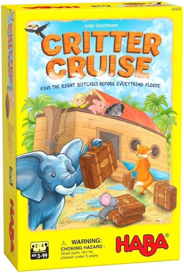 Critter Cruise Cooperative Noah's Ark Memory Game (Made in Germany)