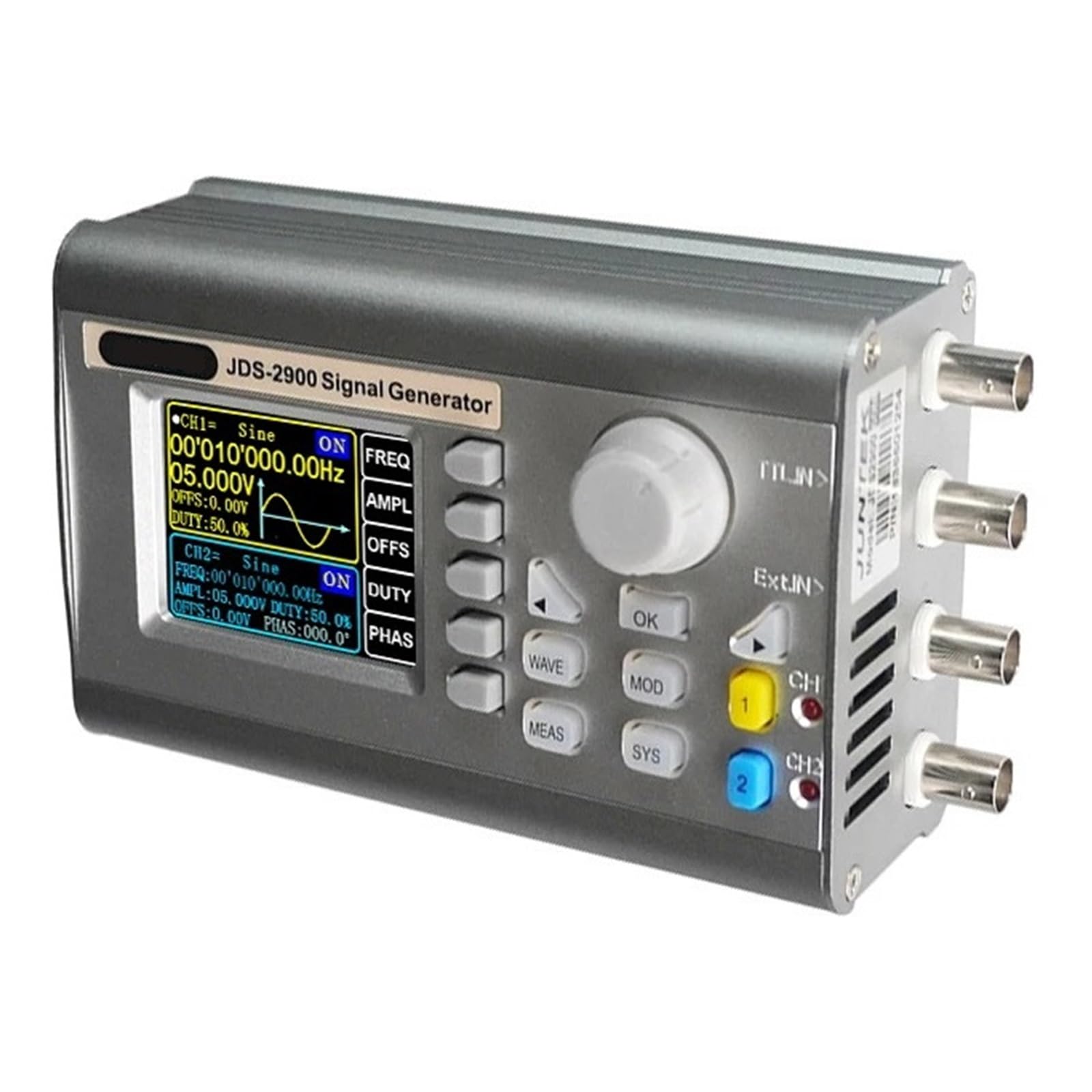 Generatore Di Segnali Di Funzione DDS Serie 15 MHz- 60 MHz JDS2900 Generatore Di Forme D'onda Arbitrarie Con Contatore Di Frequenza A Doppio Canale CNC(JDS2900-40MHz)