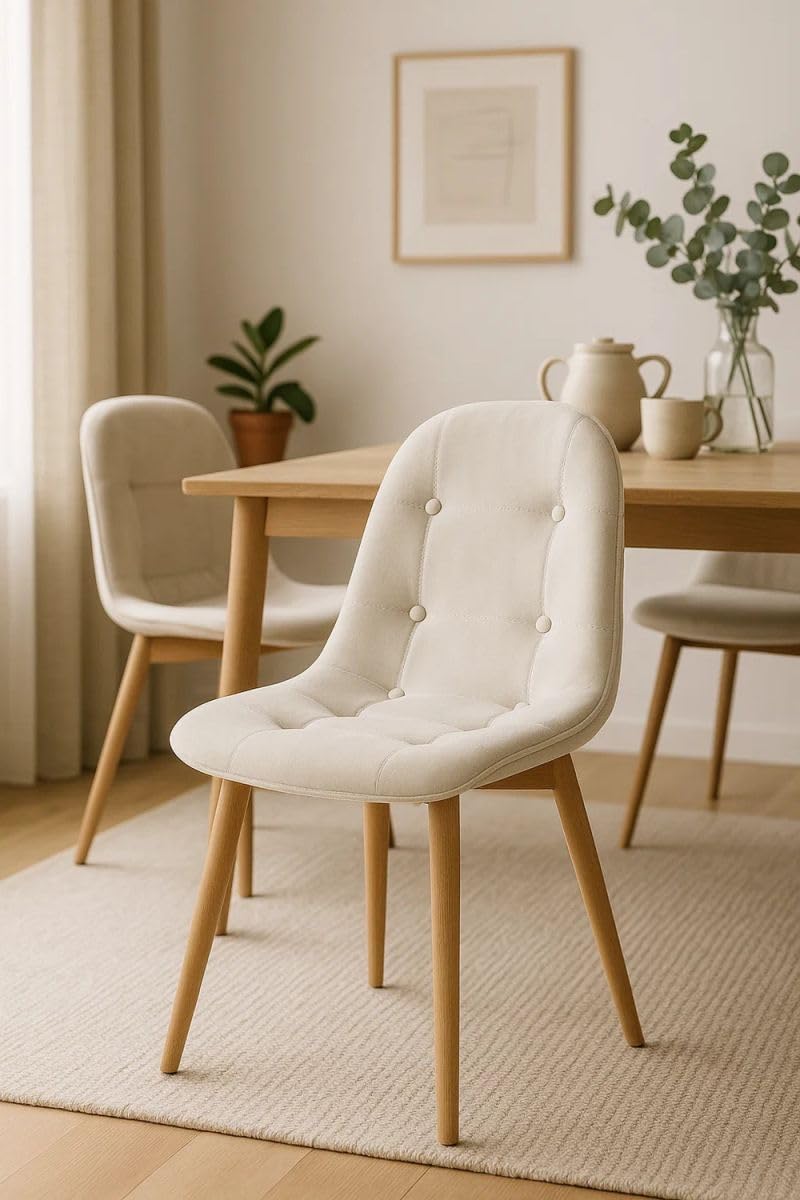 Regalos Miguel - Sillas Comedor - Silla Vorak - Blanco