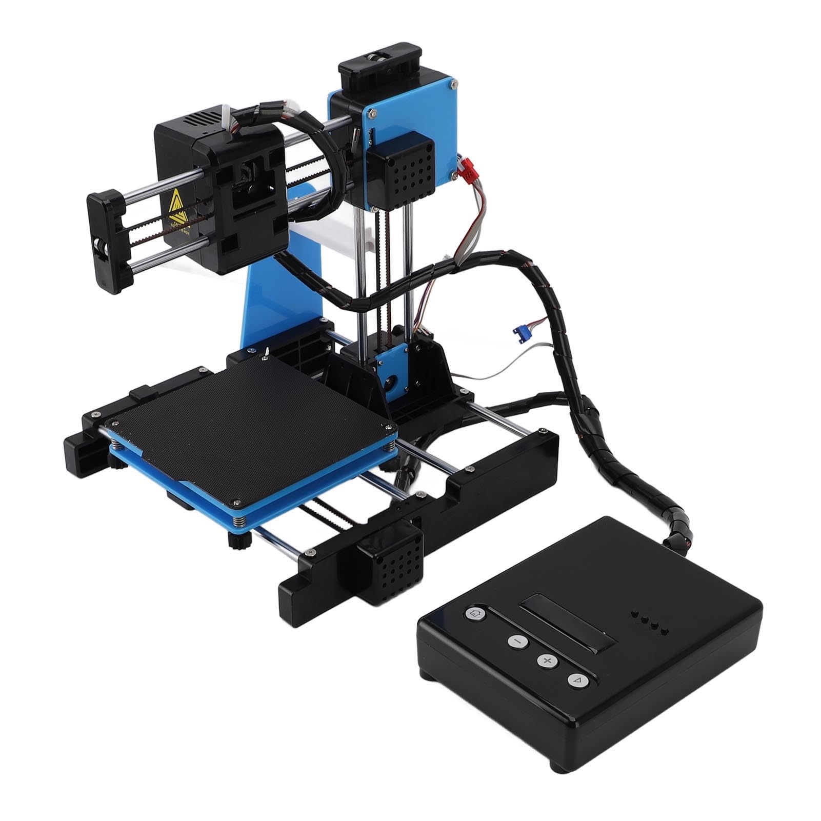 Sxhlseller Kit de Impresoras 3D, Impresora 3D para Niños con Presión de Alta Velocidad Multifuncional para Estudiantes (Enchufe de la UE)
