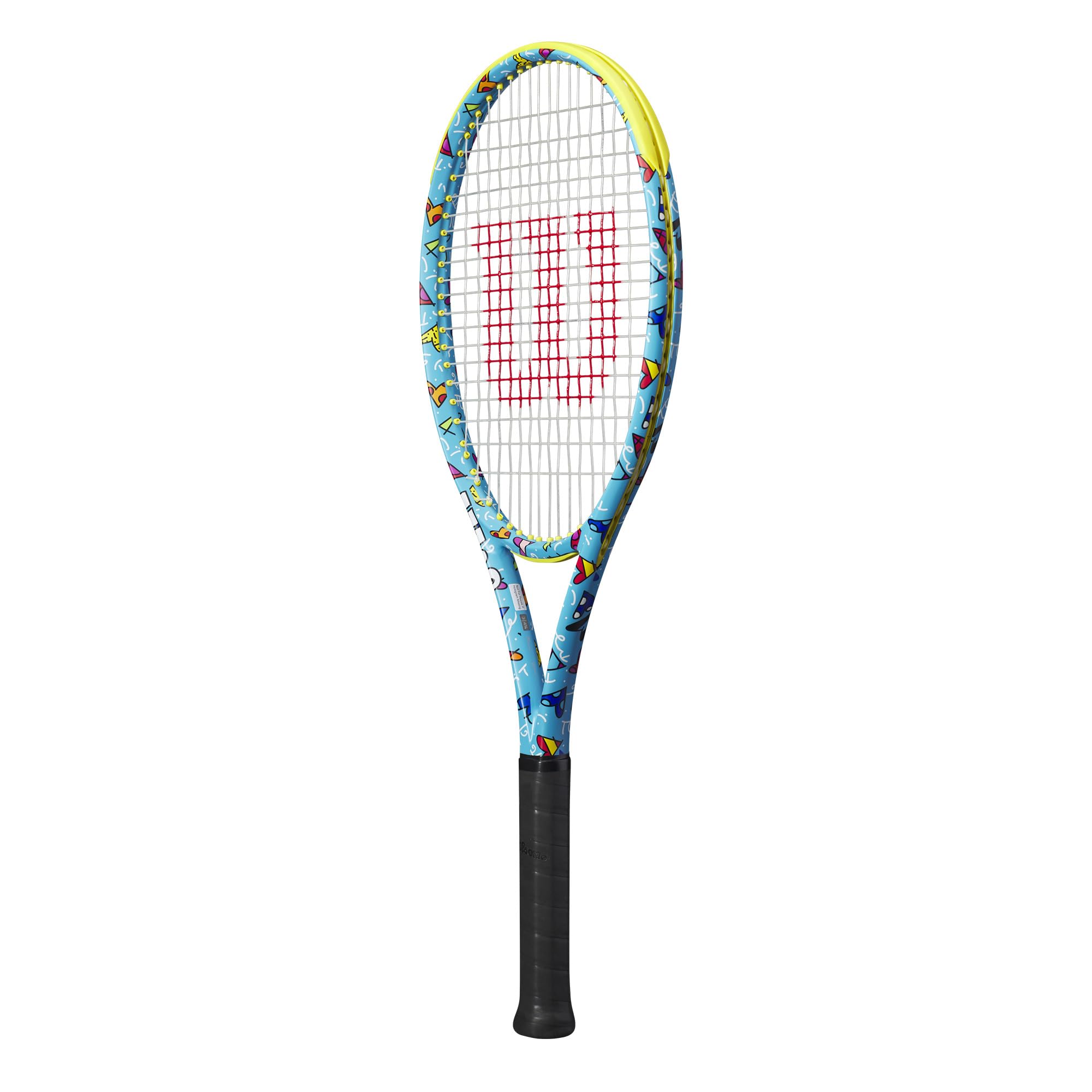 Wilson Ultra 100 V4 Britto Hearts Unstrung Performance Tennis