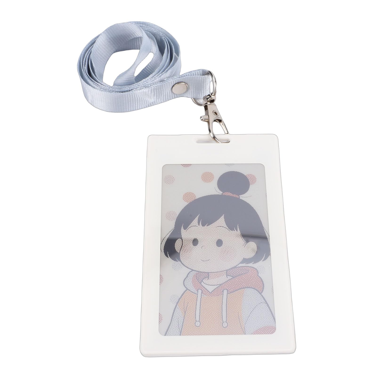 CCYLEZ Porta Badge Identificativo, Targhetta Elettronica con Nome NFC Display Passivo Porta Tessera Identificativa da 3,7 Pollici, per Pass Visitatore Studente Dipendente, con Angolo