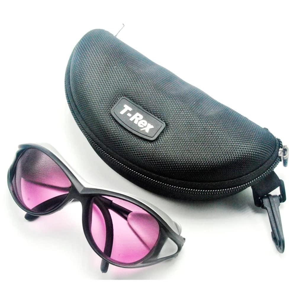 Lunettes de sécurité laser 780 nm 808 nm 810 nm 830 nm Lunettes de protection des yeux OD5+ Lunettes de protection laser IR 780 nm-840 nm Laser avec boîte