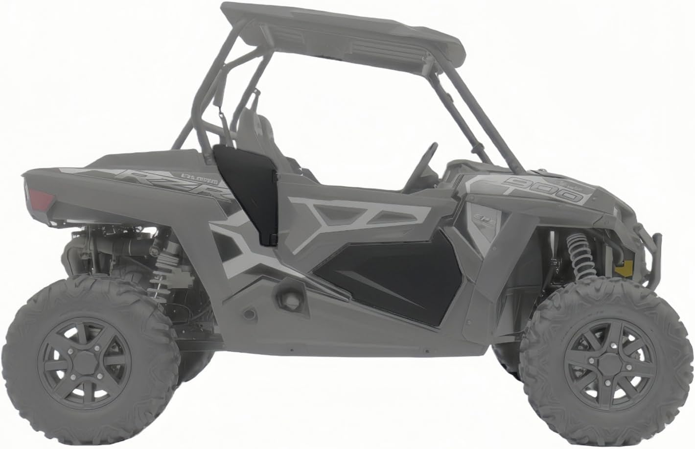 A & UTV PRO Lower Door Insert Panels for 2014-2020 Polaris RZR 900 2 Seater Durable Door Accessories, Plastic Side Panels with Built-in Metal Frame for 900/FOX/EPS/EPX XC, Replace OEM #2880207