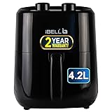 iBELL AF422M Air Fryer 4.2L, Adjustable...