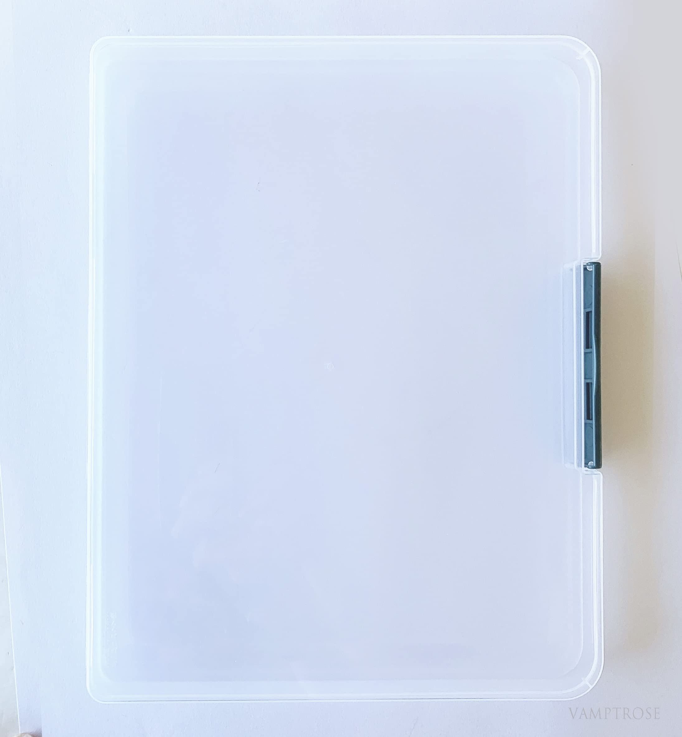 Amazon.co.jp: A4 Clear File Case, Plastic Case, Transparent