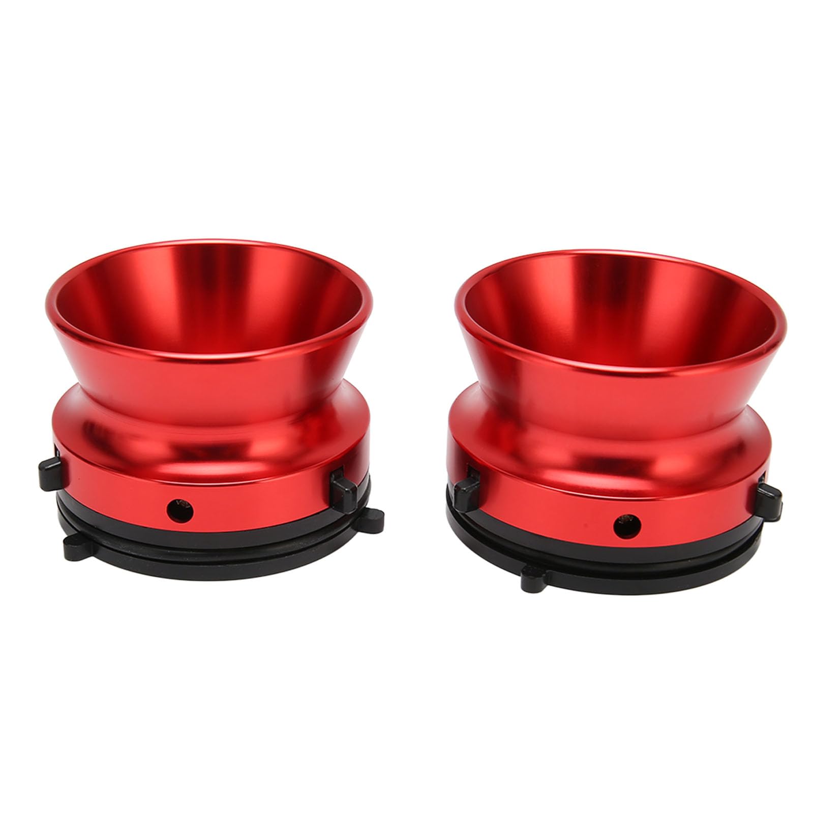 KUIDAMOS Adaptador de Concentrador NAB de Aleación de Aluminio Pulido de 10 Pulgadas Fácil de Instalar para Grabadora de Cinta de Carrete a Carrete Compatible con Studer Akai 2 Unidades