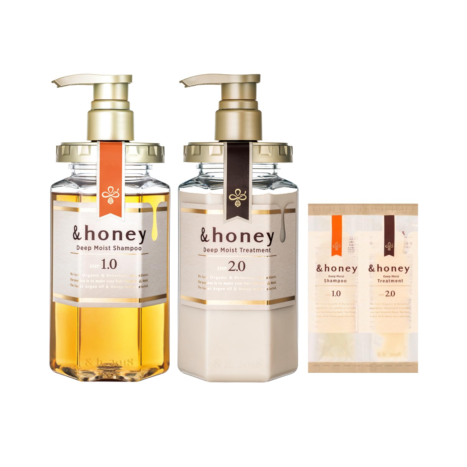 Amazon.com : [Genuine Product] &honey Deep Moist Shampoo