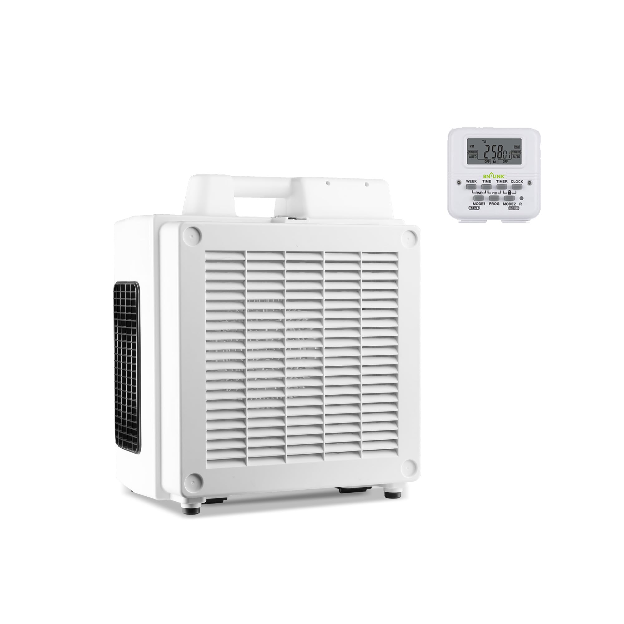 XPOWER Olympus Programmable Sanitizing System PSS Automatic Overnight Indoor Air Quality Solution 600 Cfm HEPA Air Purifier Digital