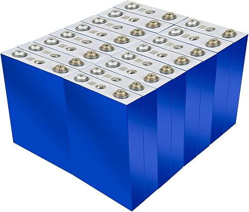 ExpertPower Paquete de 16 celdas de batería de litio LiFePO4 de 3.2 V 100 Ah Ciclos de vida de grado A 2500-7000 y 10 años de vida útil Recargable