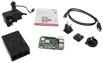Raspberry Pi 4B Starter KIT, 4GB, BLK : Amazon.ca: Electronics