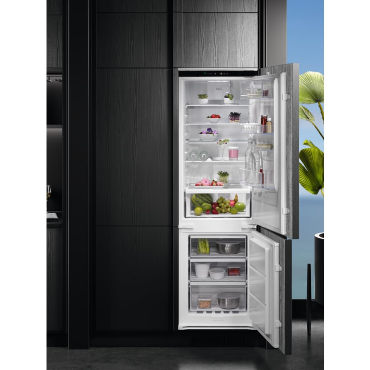 AEG Series 7000 OSC7G181ES Da incasso 256 L E Bianco