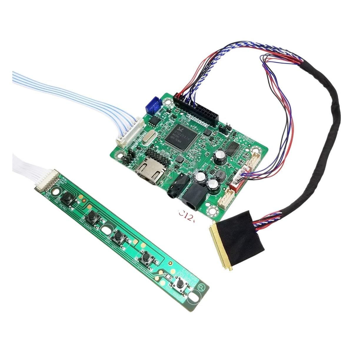 for 1366x768 LED Panel 40pins LVDS HDMI Notebook Controller Driver Board Kit B116XW03 B140XW01 B156XW02 LP156WH2 DIY Monltor New 2026 Electronic & Accessories