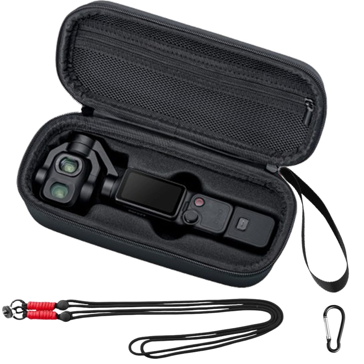 Amazon | DJI Osmo Pocket 4P 用 収納ケース 小型 PU 防水 収納バッグ
