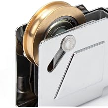 MENGLI Door and Window Rollers Suitable for Lower Frame Width of 90mm Windows Silent Wheel Bearing Copper Wheel Pull Window Movement Door Roller Accessories