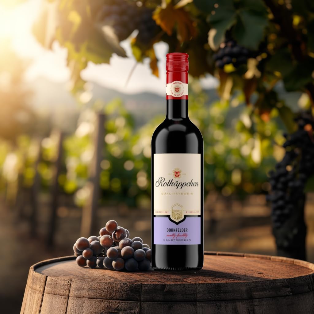 Rotkäppchen Qualitätswein Dornfelder halbtrocken (6 x 0.75 l)