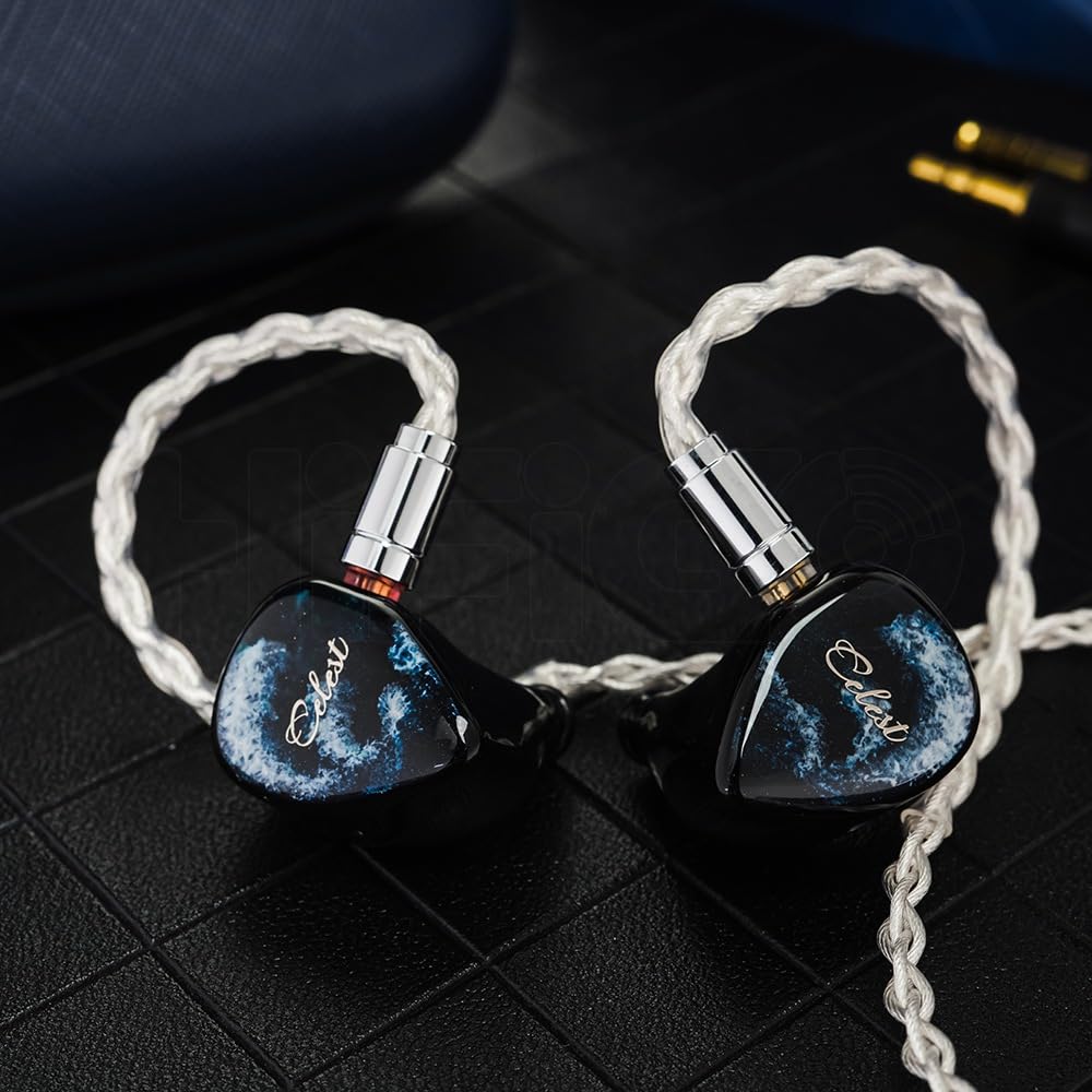 HiFiGo Kinera Celest Relentless 1DD+6BA in-Ear Monitors, Hybrid 7