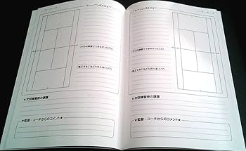 テニスノート　さんちゃん専用 Amazon.co.jp: テニスノート ミシン綴じタイプ B5サイズ 5冊