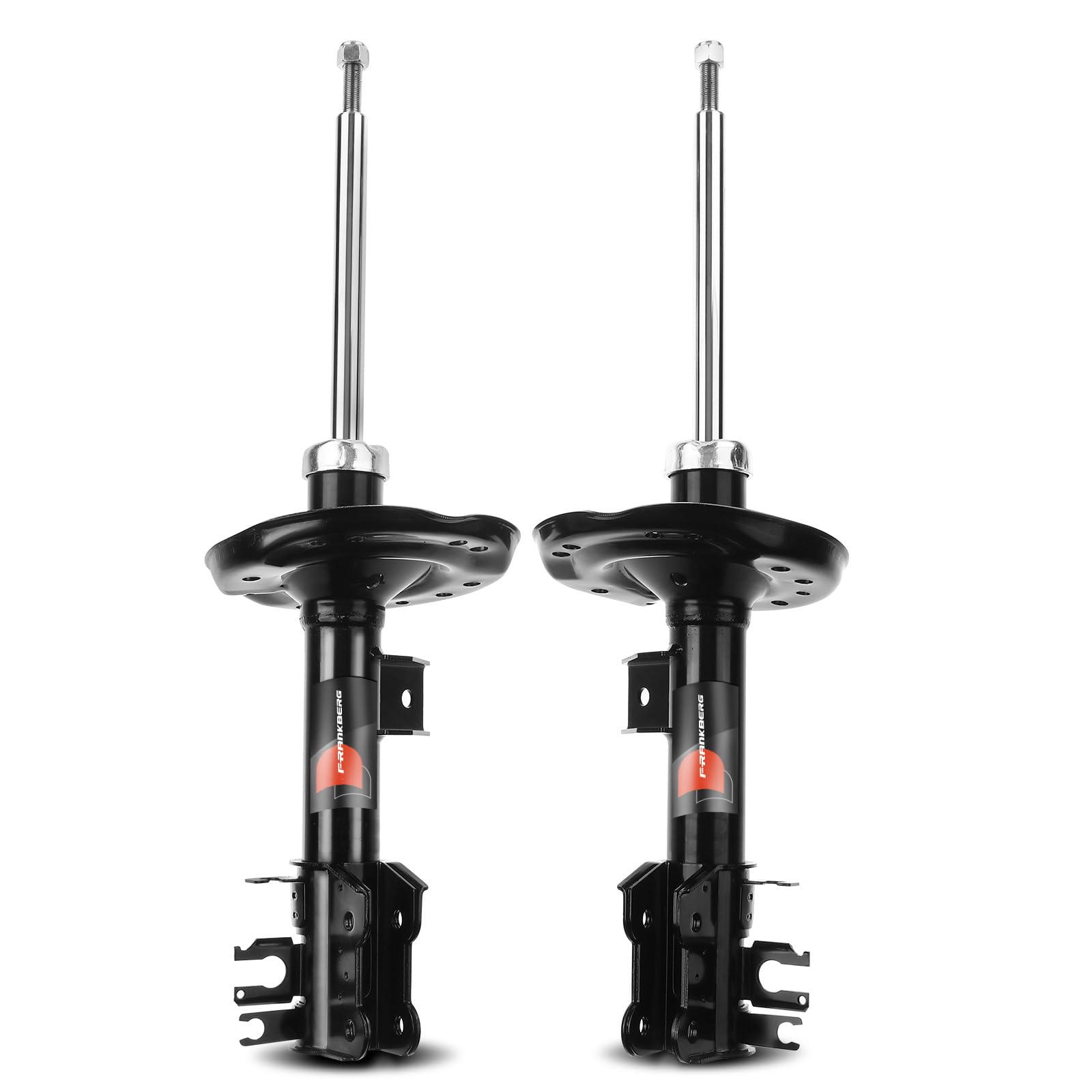 Frankberg 2 amortiguadores delanteros de 540 mm a presión de gas 333766 | Compatible con: KA RU8