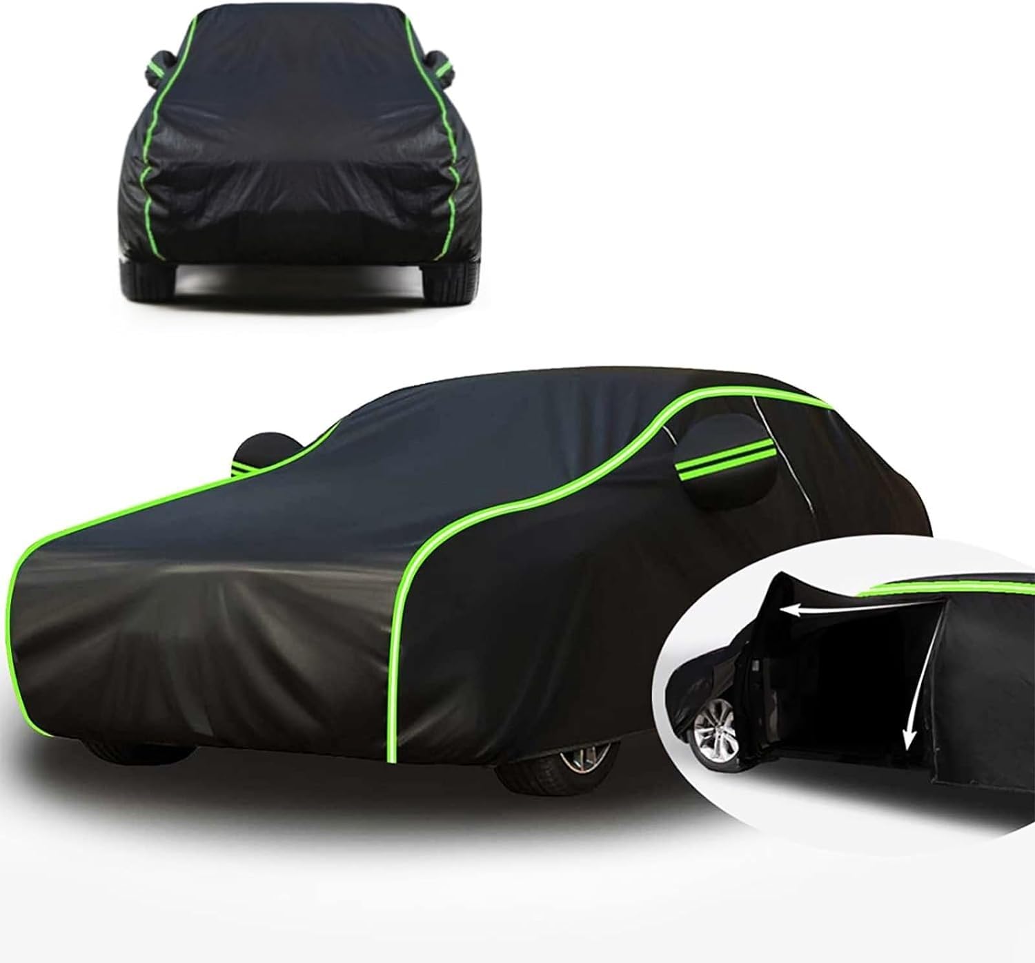 Autoabdeckung Outdoor für Ford Kuga III SUV 2019-2025, Auto Abdeckplane Wasserdicht, Autogarage Abdeckung, Autoplane Atmungsaktiv, Winddicht UV Schutz c29