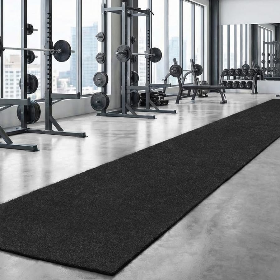 FORZA Sprint Track/Sled Track | Durable 33ft x 3.3ft Artificial Turf | Perfect for Sprint, Agility and Strength Training