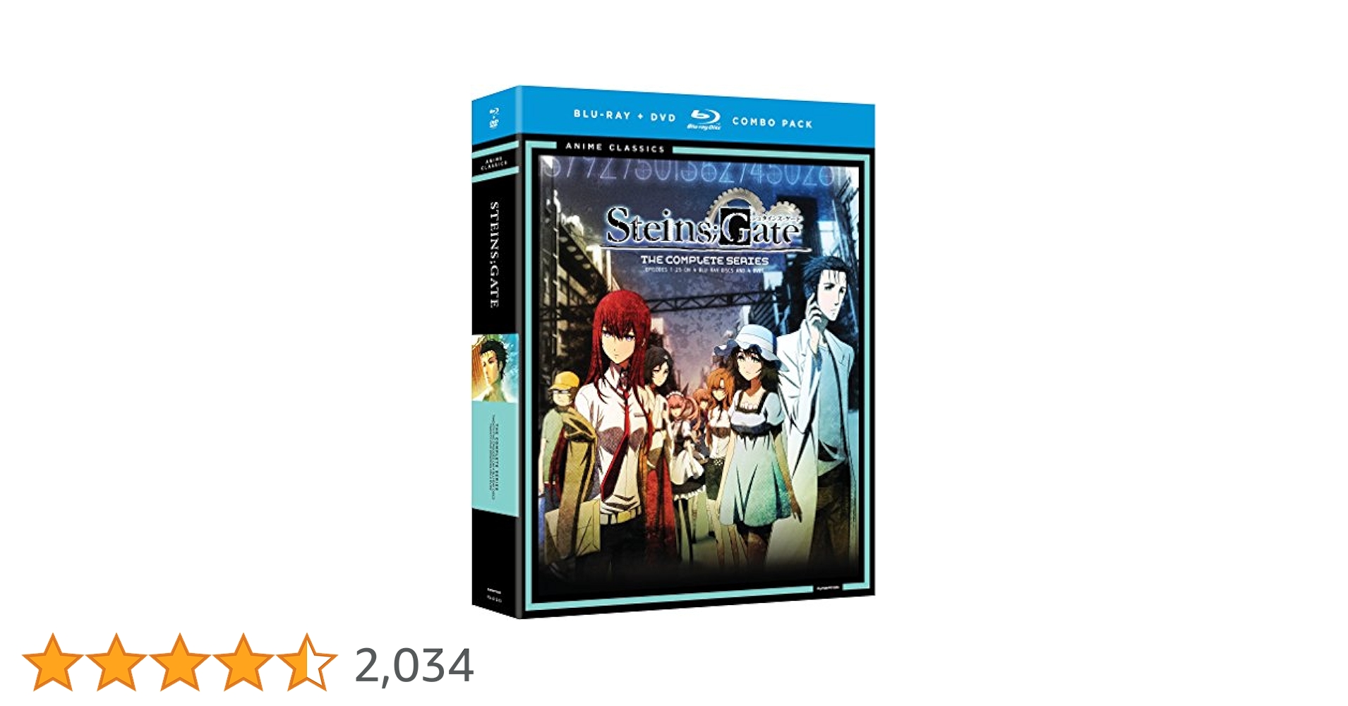 STEINS;GATE  Blu-rayセット Steins;Gate: The Complete Series [Blu-ray]: Amazon.ca: J