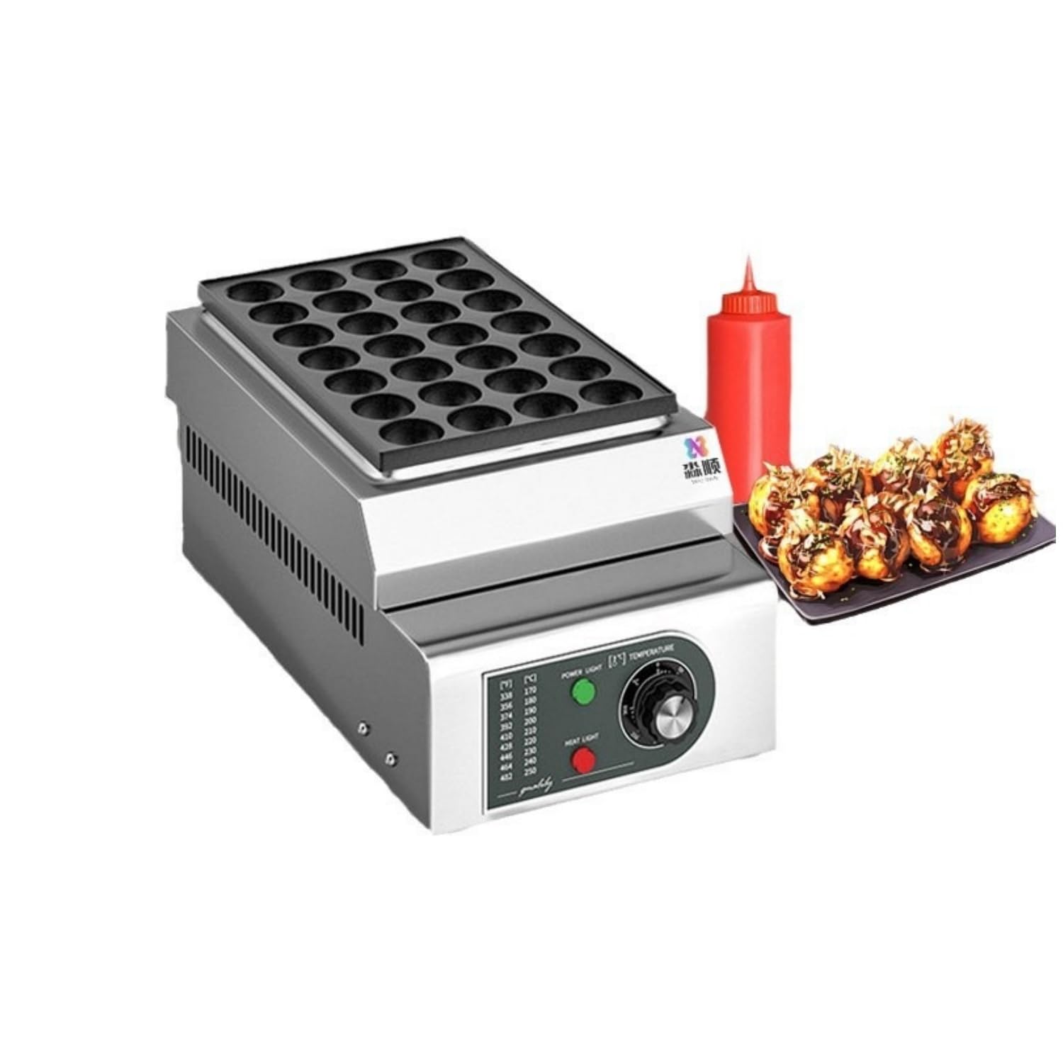 Amazon | Deerouたこ焼き ガス 業務用たこ焼きメーカー28/56/84 穴