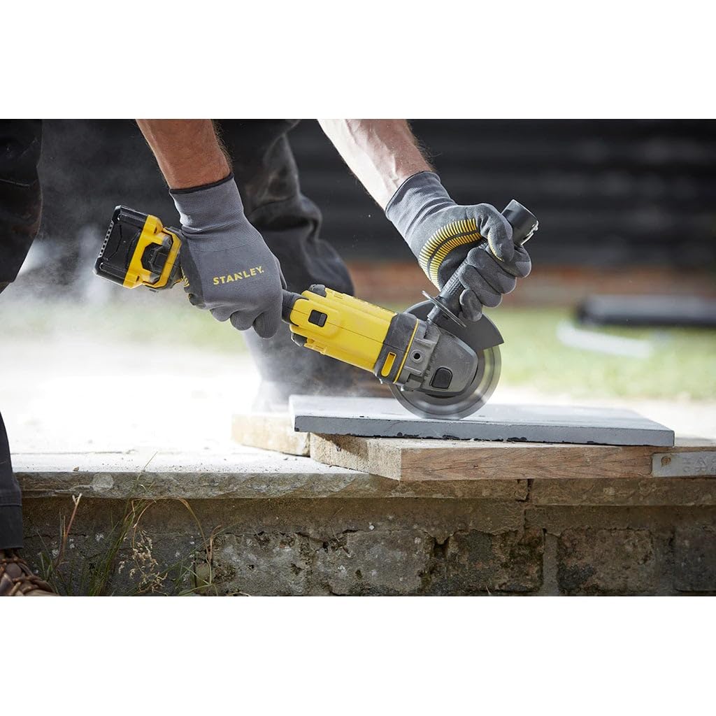 STANLEY FATMAX SFMCG400M2K-QW Smerigliatrice, 18 V
