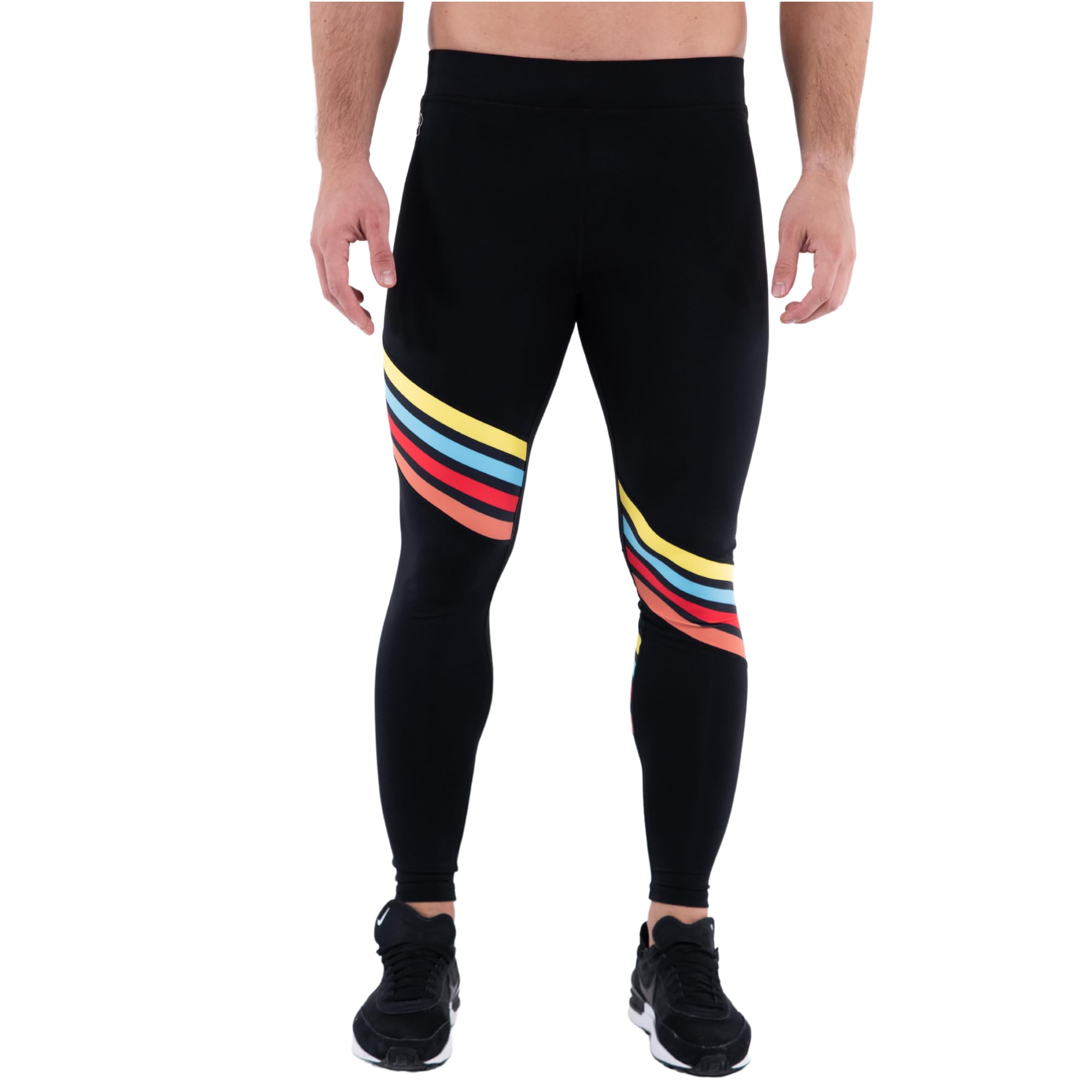 Kapow Meggings Men's Speedline Pro Performance Pro Range - Compression Leggings With Pockets For Workout Performance