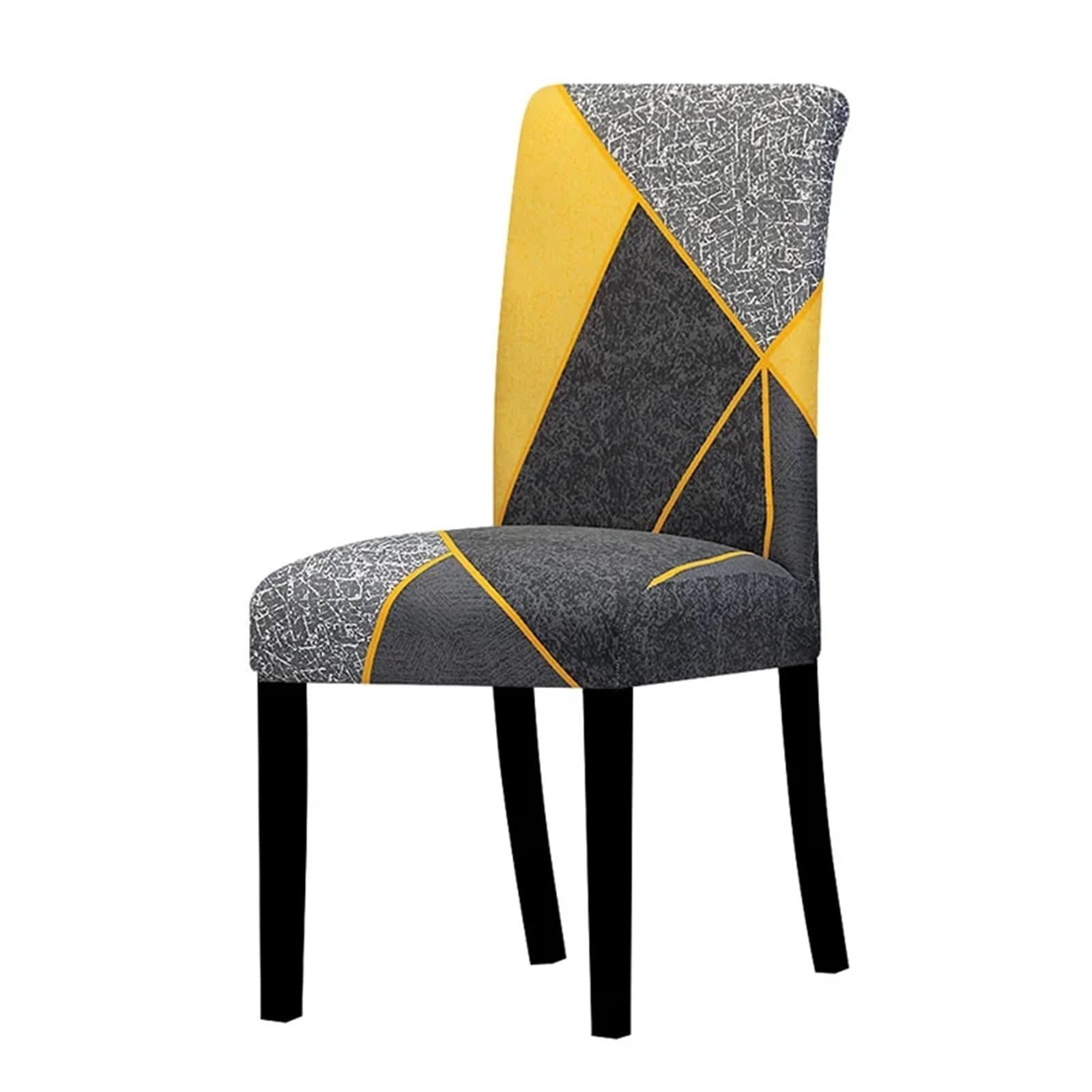 QXBFNDC Chair Covers Printed Stretch Chair Cover Elastic Seat Chair Covers Office Chair Slipcovers Restaurant Banquet Hotel Home Decoration(K743)