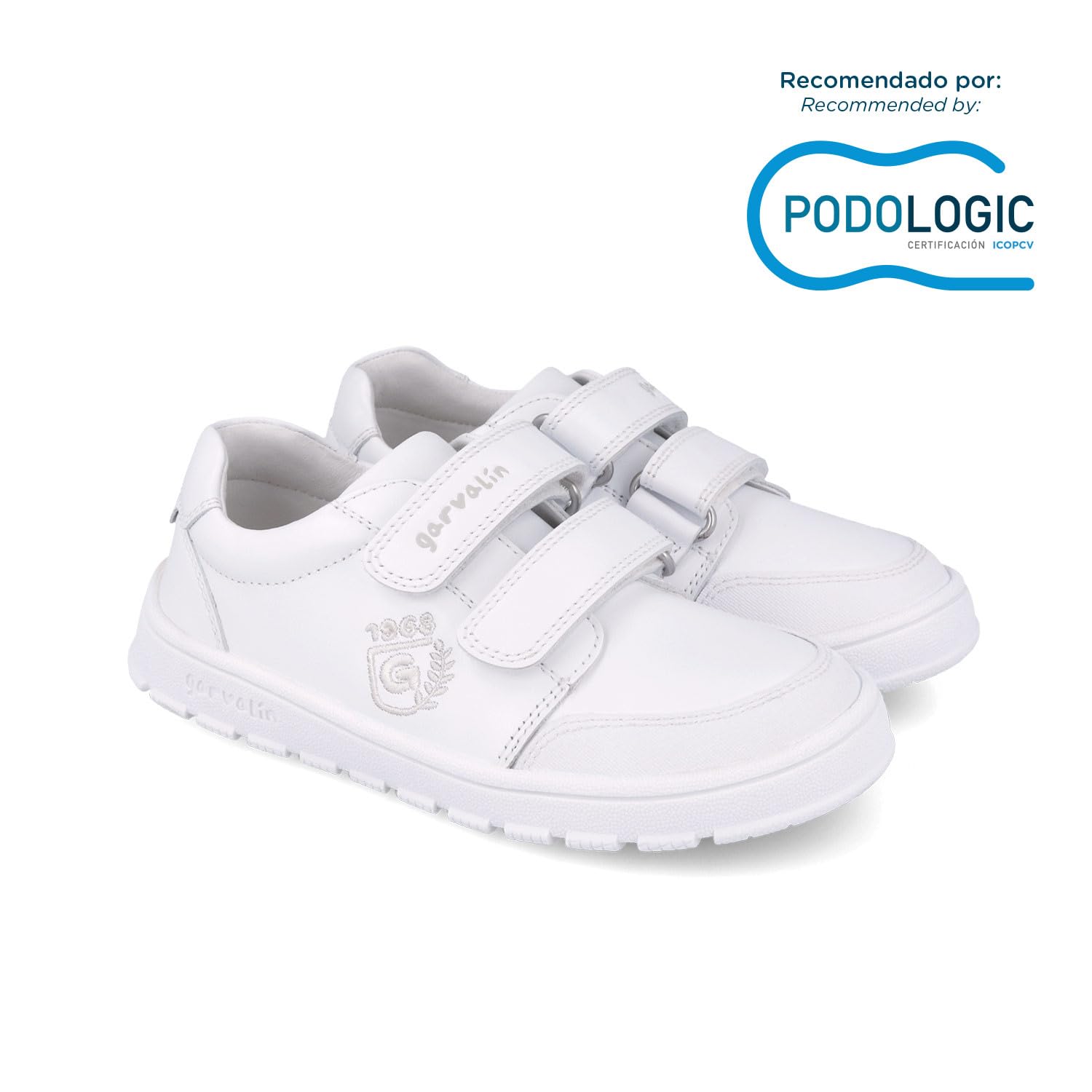 Zapatilla Escolar Nieve con Doble Cierre Adhesivo 252510-C050