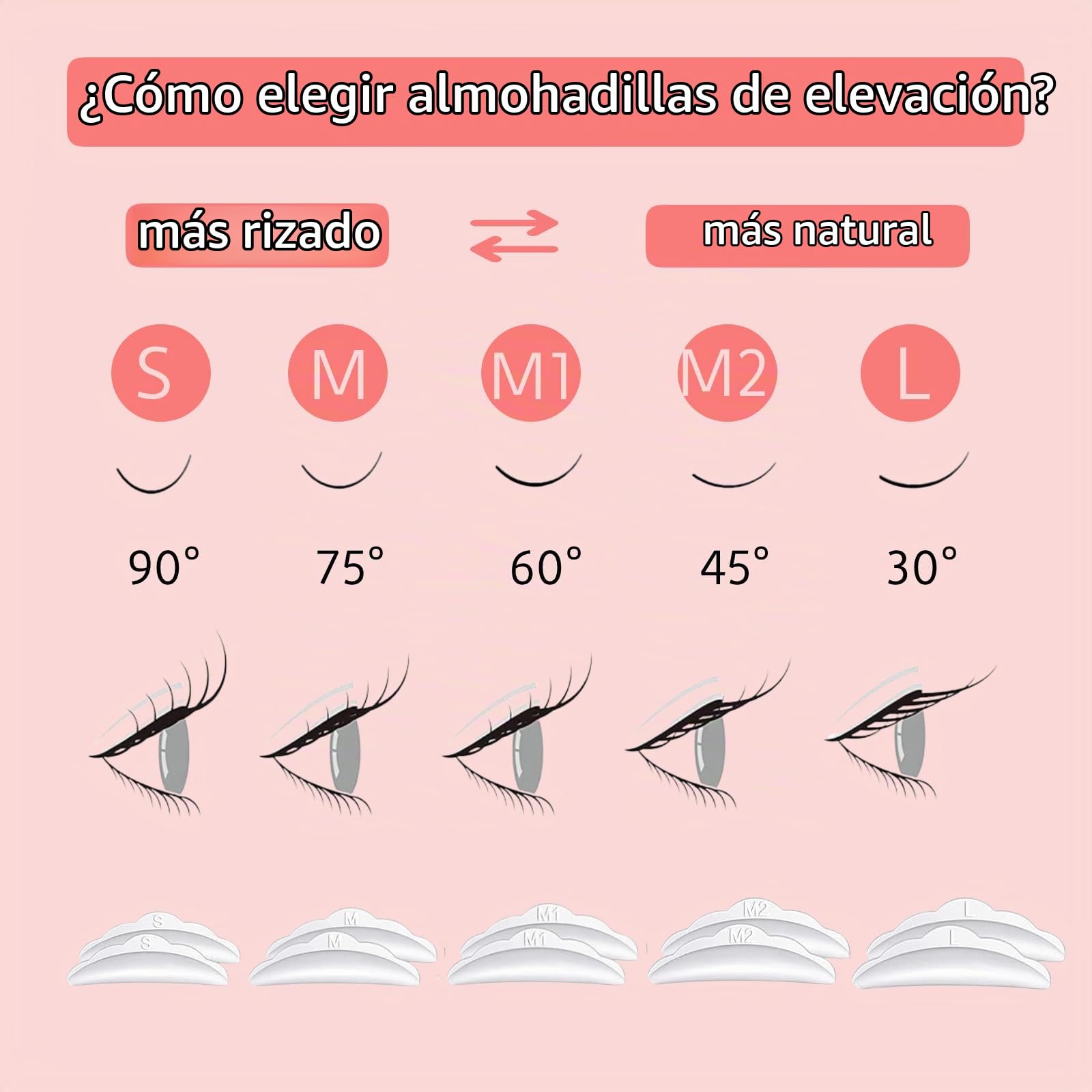 Kit de Levantamiento de Pestañas Mejorado, Kit de Permanente de Pestañas Lifting Pestañas Rizador Semipermanente Profesional Adecuado Para Salón y Uso Doméstico (Premium)