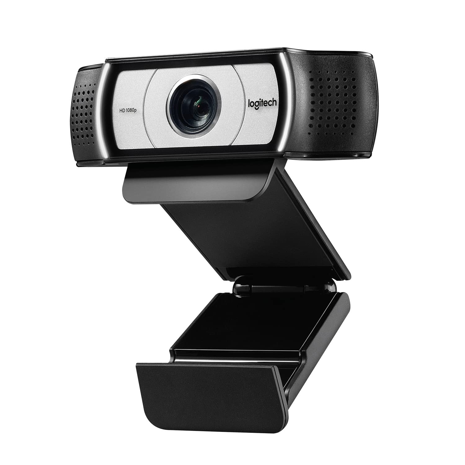 Logitech C930E Business Webcam HD, Videochiamata Full HD 1080p, Progettata Per Aziende, Campo ‎Visivo 90°, USB, Zoom Digitale, Funziona con Skype, Zoom, Cisco, PC/Mac/Laptop/Macbook/Tablet, Nero
