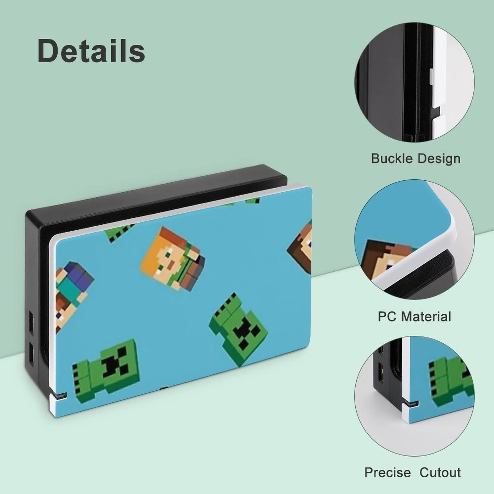 持ち運び便利！友達と一緒に マイクラ Nintendo Switch ケース Amazon.co.jp: マイクラ switch ケース SWITCHに対応 収納バッグ