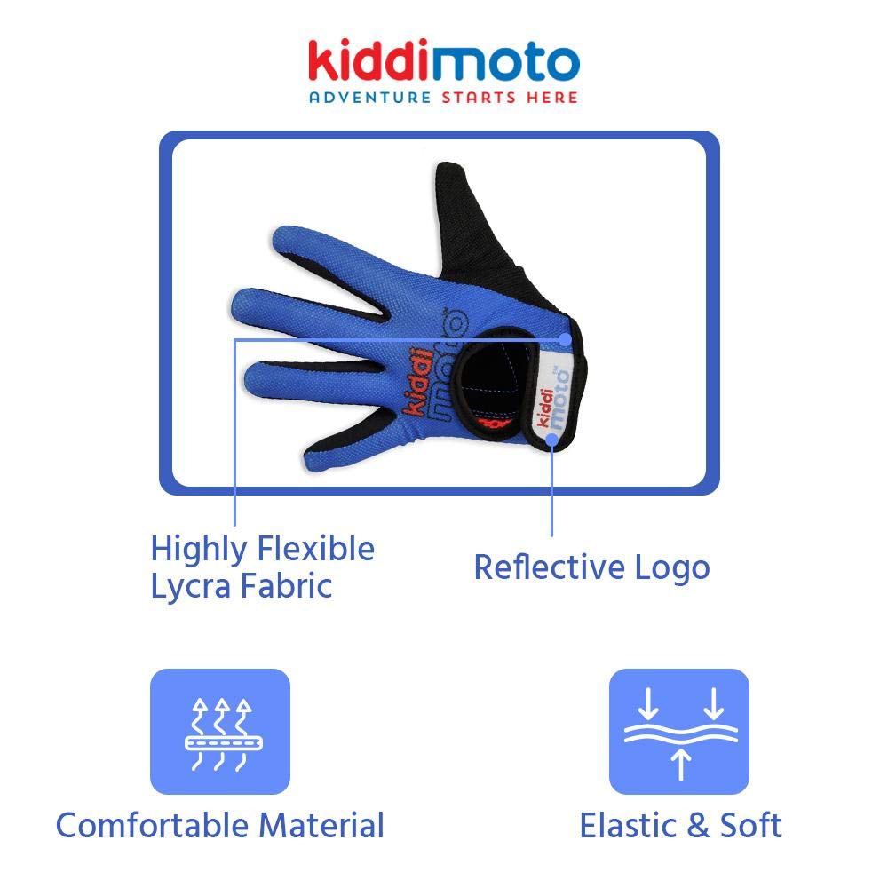 KIDDIMOTO Gants de cyclisme pour enfants - Pour vélo d'équilibre, scooter et skateboard (gants pour filles) | Disponible en différentes tailles et designs KIDDIMOTO Gants de cyclisme pour enfants - Pour vélo d'équilibre, scooter et skateboard (gants pour filles) | Disponible en différentes tailles et designs