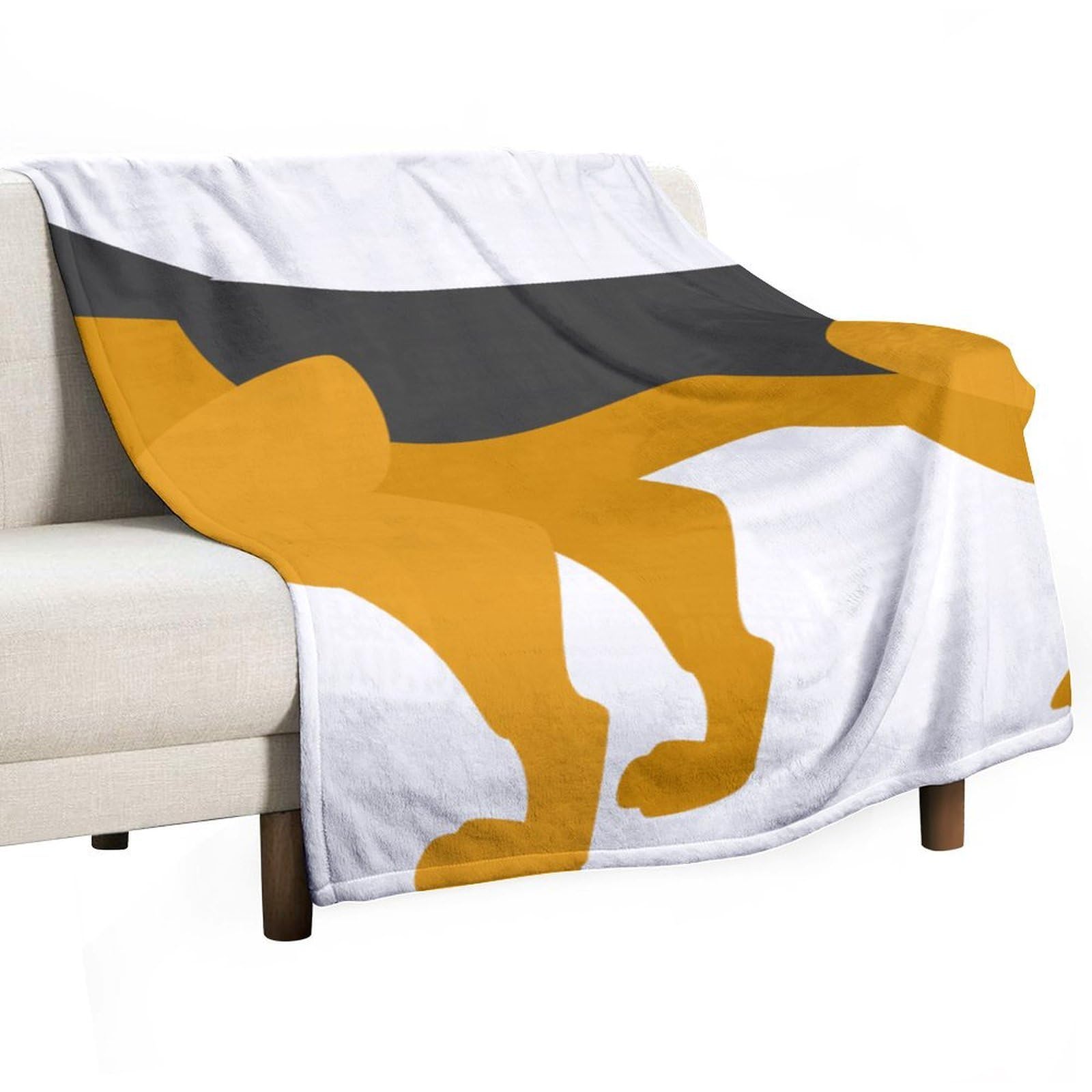 MHYRAC Flannel Blanket, German Shepherd Throw Blanket for Couch Sofa Bed Office, Soft And Comfortable Without Pilling