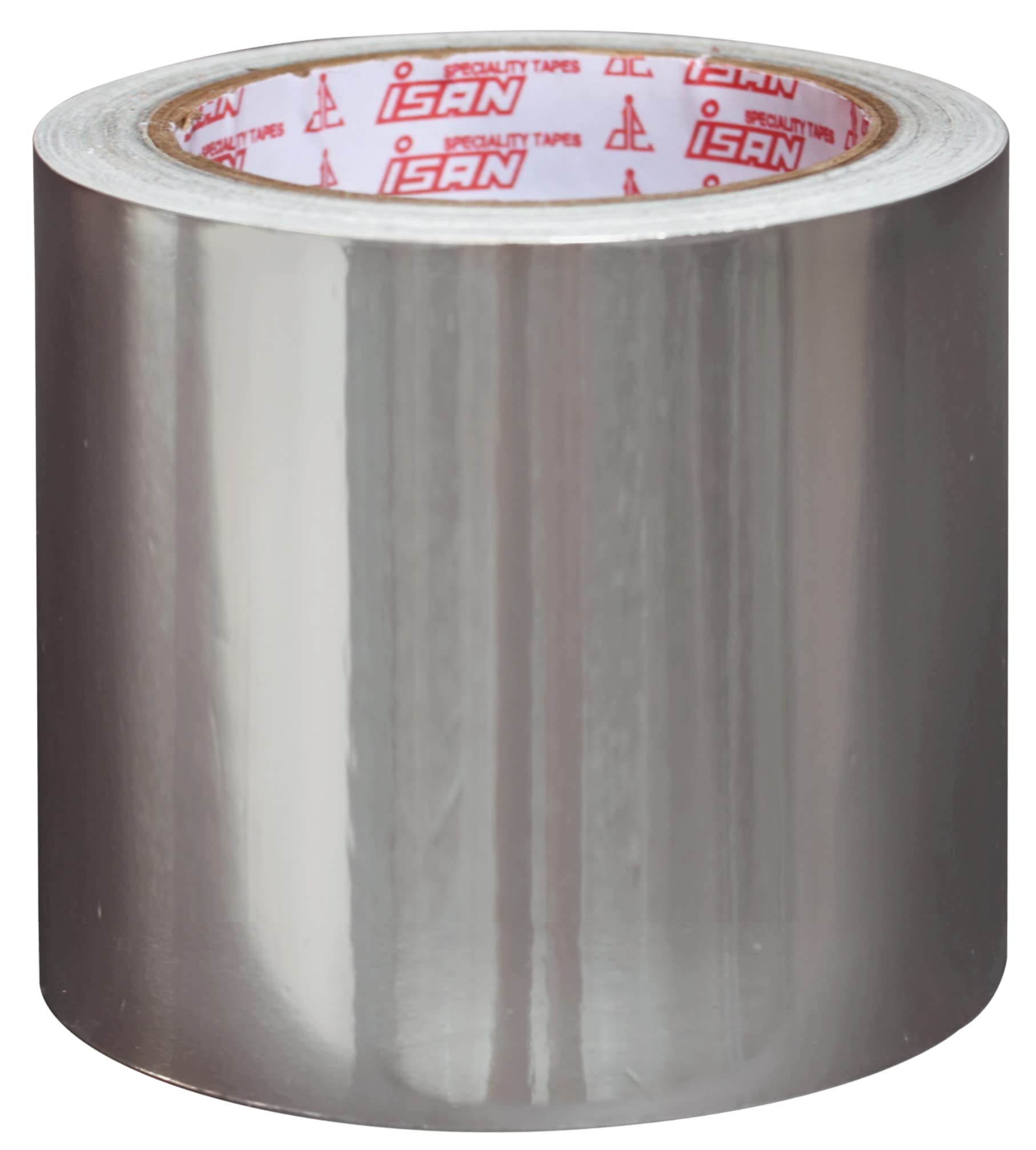 ISAN® Aluminium Foil Self Adhesive Tape 96mm (4" Approx) Width, Length 20 Meters (1 pc.),High Temperature Tape - Perfect for HVAC, Sealing & Patching, Hot & Cold Air Ducts, Metal Repair (B09N9JYGTX) Amazon Price History, Amazon Price Tracker