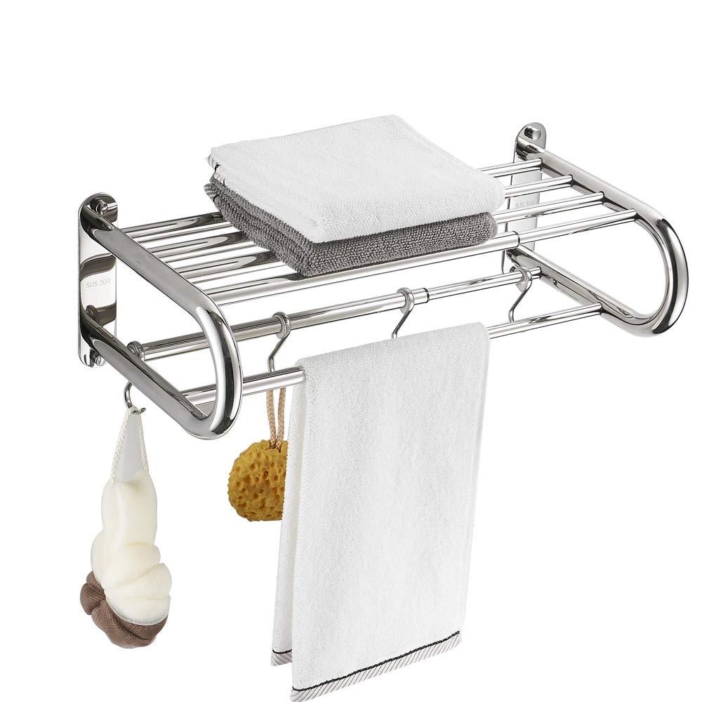 Towel Racks With Shelves Decor For You