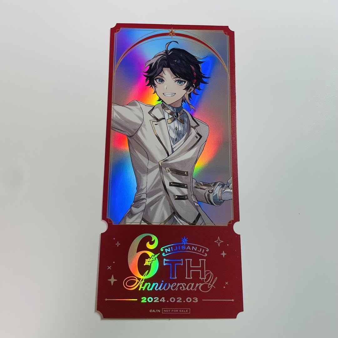 にじさんじ 三枝明那 Amazon.co.jp: にじさん 6周年 チケット風カード 三枝明那