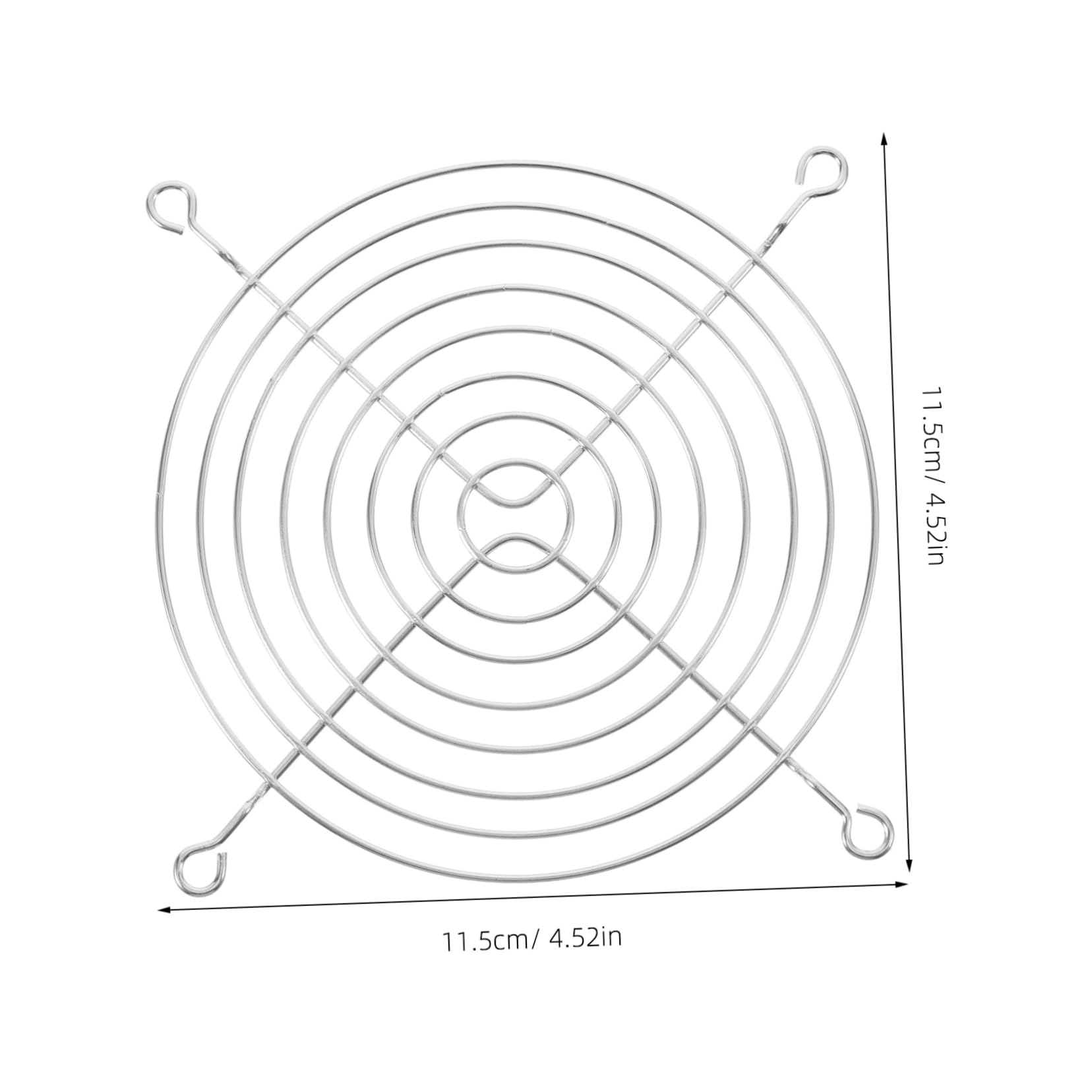 SEWACC 20pcs Computer Fan Grill Covers with Screws Protective Mesh for PC Cooling Compatible with Full Tower Cases Easy Installation for Enhanced Hardware