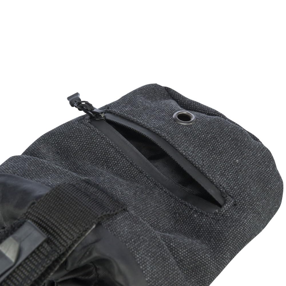 Trixie BE Nordic - Sacca per snack, Ø 10 x 14 cm, colore: Nero